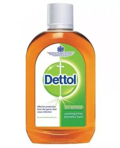 سائل ديتول مطهر ومعقم للجروح الاسطح الارضيات الملابس شفاء