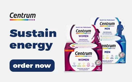Stay energized with Centrum! 🌙💪