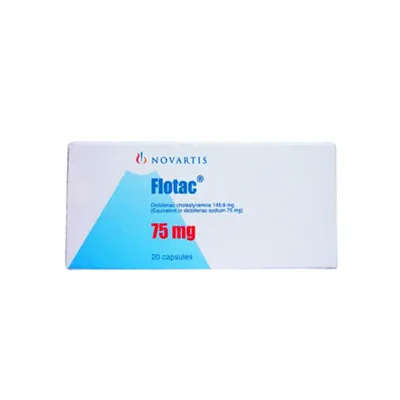 FLOTAC 75MG 20CAP