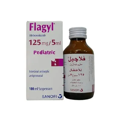 FLAGYL 125MG/5ML SYR 100ML