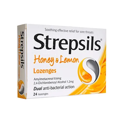 STREPSILS ( HONEY+LEMON ) 24LOZENG