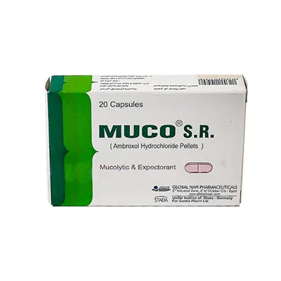 MUCO S.R 75MG 20CAP**