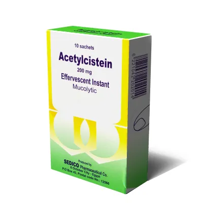 ACETYLCISTEIN 200MG  EFF 10SACHET