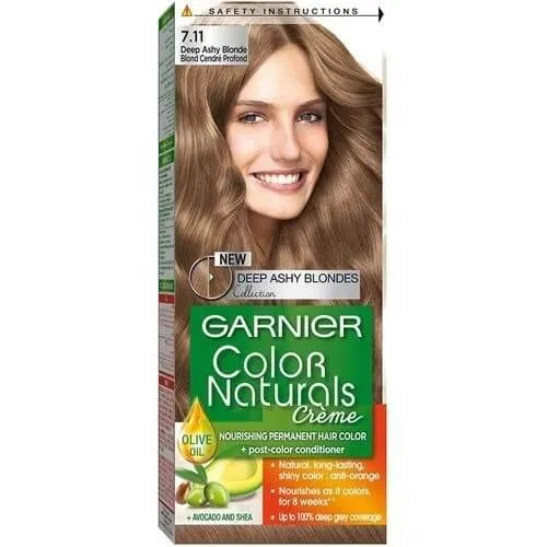 Garnier | Color Naturals Crème Hair Color  Deep Ashy Blonde - Chefaa