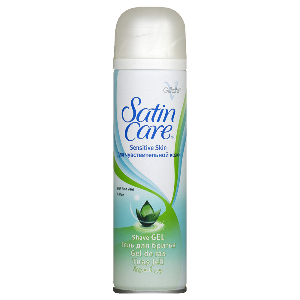 Gillette | Satin Care Sensitive Shaving Gel for Women | 200ml