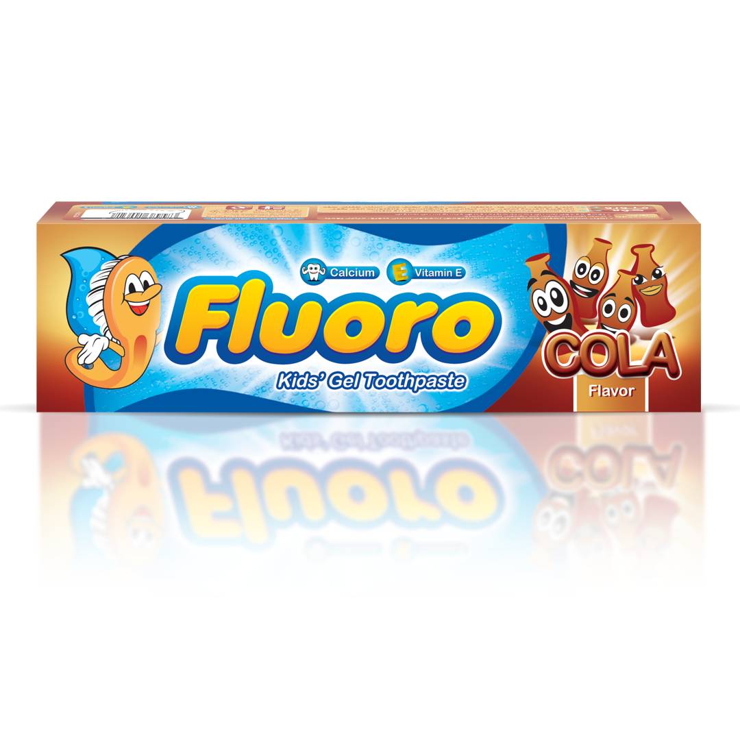 Fluoro | Kids Toothpaste with Cola Flavour | 50gm