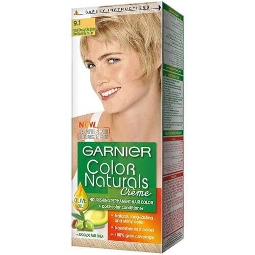 Garnier | Color Naturals Crème Hair Color | 9.1 Very Light ...