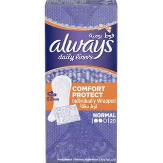 Always | Daily Liners flexistyle slim | 20 pads