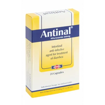 انتينال لعلاج الاسهال 200مج | 24 كبسولة