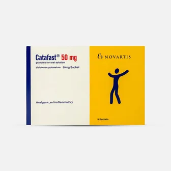 فوار كتافاست للاسنان ومسكن للصداع catafast | ٩ أكياس