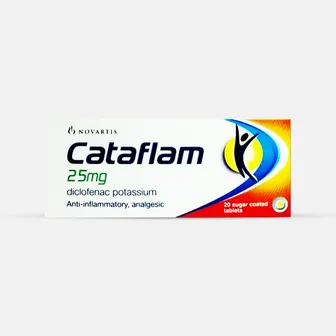 كتافلام مسكن وخافض للحرارة 25جم | 20 قرص