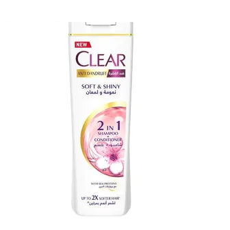 Clear| Smooth Shiny Anti-Dandruff Shampoo + Conditioner f...