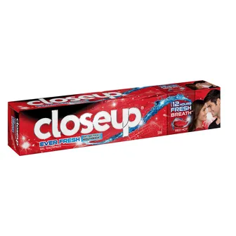 closeup ever fresh red hot gel toothpaste 25 ml