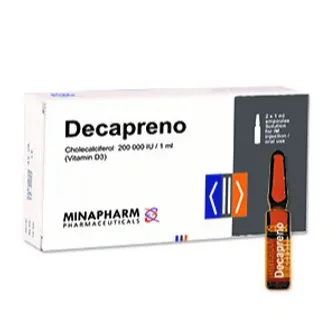 ديكابرينو حقن decapreno فيتامين د للشرب للعظام | 2 امبول
