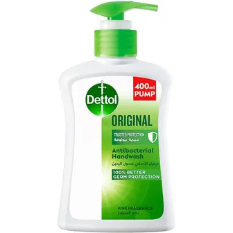 Dettol | Original Anti Bacterial Liquid Hand Wash | 400ml