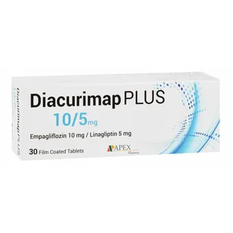 diacurimap plus 25/5mg 30tabs