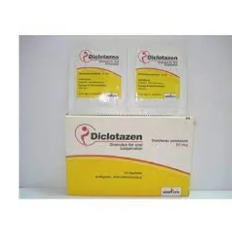 DICLOTAZEN 50 MG 10 SACHETS