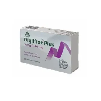 Diglifloz plus 5/850 mg 30 tab