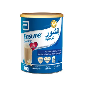 انشور | بودر مكمل غذائي فانيليا | 400جم