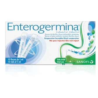 ENTEROGERMINA 10 ORAL VIAL5ML