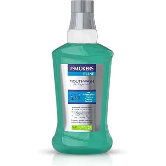 إيفا | غسول الفم للمدخنين لمستخدمي السجائر الإلكترونية بالمنثول | 250مل