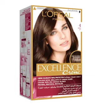 L’Oreal Paris | Excellence Crème Hair Color | 4 Brown