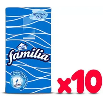 Familia | Hygienic Pack Pocket Tissues | 10Pcs