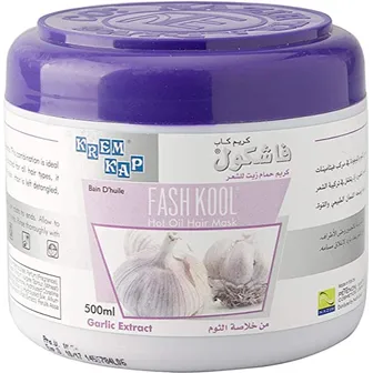 فاشكول | ماسك كريم حمام الزيت بخلاصة الثوم | 500مل