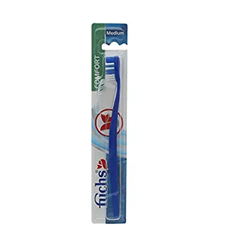 Fuchs | Comfort Toothbrush Medium + Cover | 12 Pcs