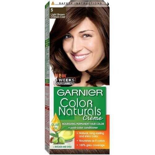 Garnier | Color Naturals Crème Hair Color | 5 Light Brown