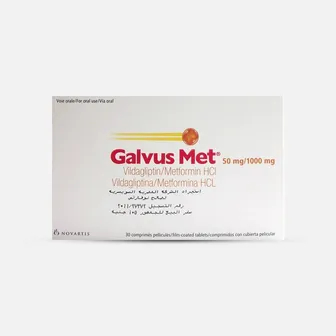 GALVUS MET 50/1000 MG 30 TAB