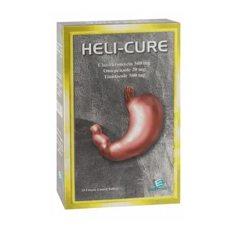 HELI CURE 500MG 14TAB