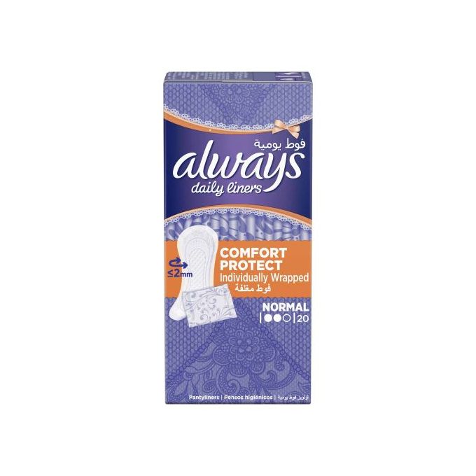 Always | Daily Liners red | 20 Pads