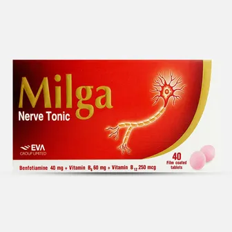 برشام ميلجا اقراص milga مقوى للاعصاب والانتصاب | 40 قرص