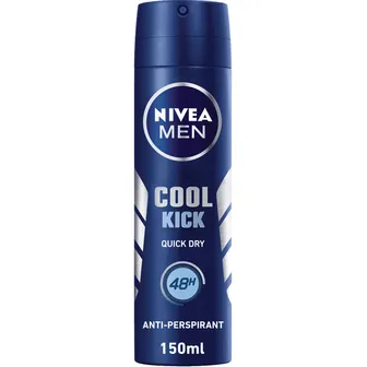 Nivea Men | Cool Kick, Deodorant Fresh Scent Spray | 150ml