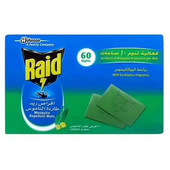Raid | Mosquito Repellent Mats with Eucalyptus Fragrance | ...
