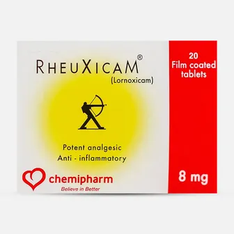 RHEUXICAM 8MG 20TAB