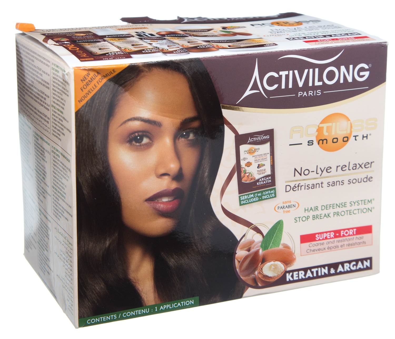 اكتفيل لونج فرد شعر بالارجان والكيراتين سوبر