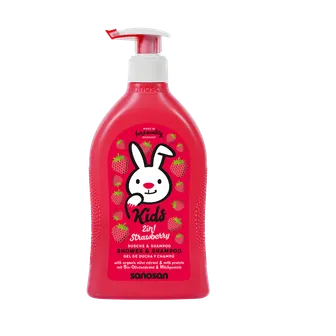 سانوسان | جل استحمام & شامبو برائحة الفراولة | 400مل