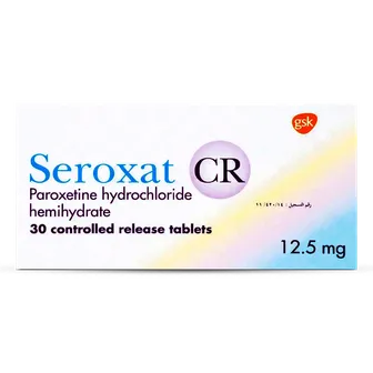 سيروكسات سي ار 12.5مجم 30 قرص . SEROXAT CR 12.5mg 30TAB