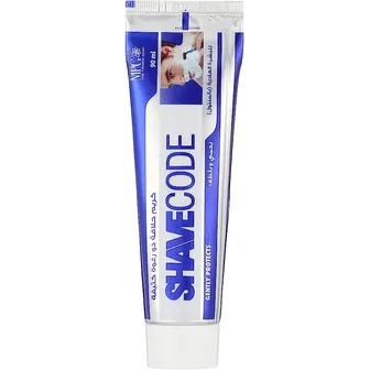 شيف كود كريم حلاقة ازرق 90 مل . SHAVE CODE BLUE SHAVING CREAM 90ML