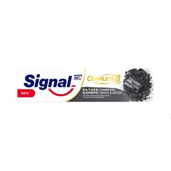 Signal | Complete 8 Toothpaste with Charcoal | 50ml