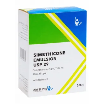 سيميثيكون نقط للرضع للانتفاخ والغازات | 30مل