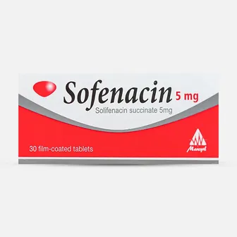 SOFENACIN 5MG 30 TAB