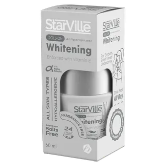 ستارفيل رول اون مزيل عرق ومبيض بدون رائحة | 60 مل