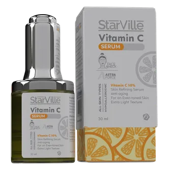ستارفيل | فيتامين سي سيروم لتقليل التجاعيد وتوحيد لون البشرة | 30مل