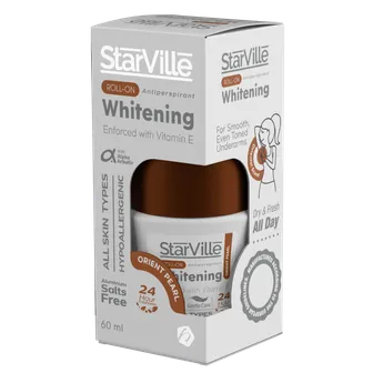 ستارفيل مزيل عرق رول اون للتفتيح بمزيج العطور العربية | 60 مل