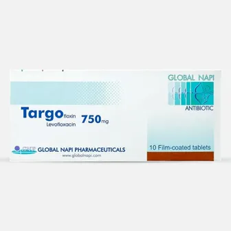 TARGOFLOXIN 750 MG 10 TAB