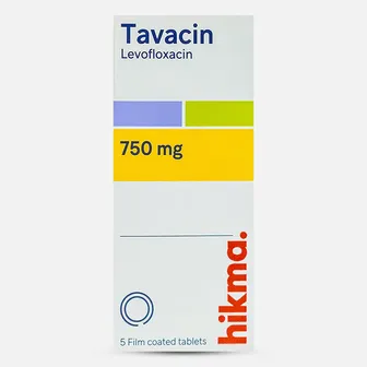 TAVACIN 750 MG 5 TAB
