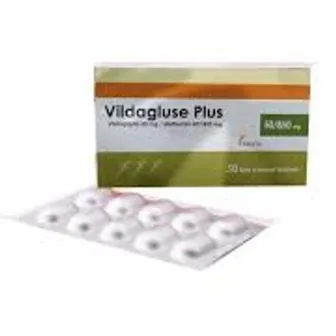 VILDAGLUSE PLUS 50/850 MG 30TABS